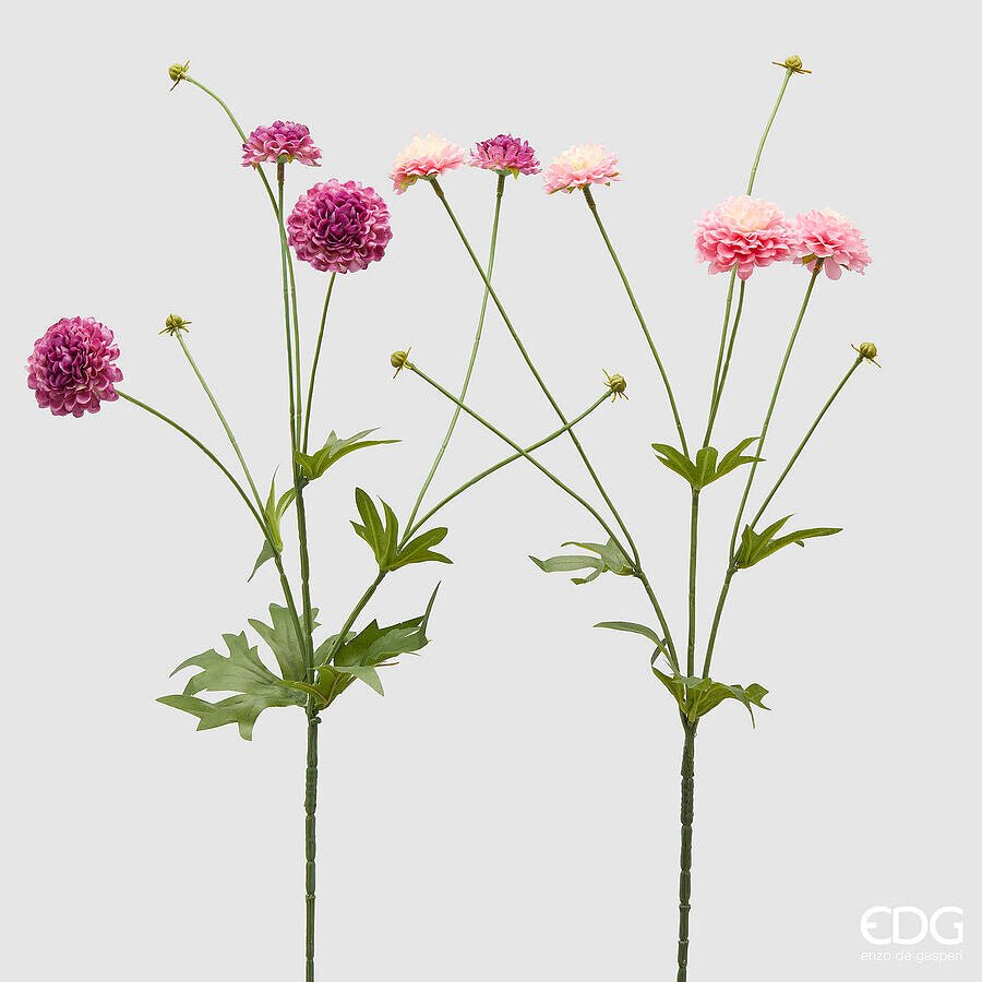 Ramo di Dalia Artificiale H.75cm Rosa/Fucsia | EDG - Perrone Shop
