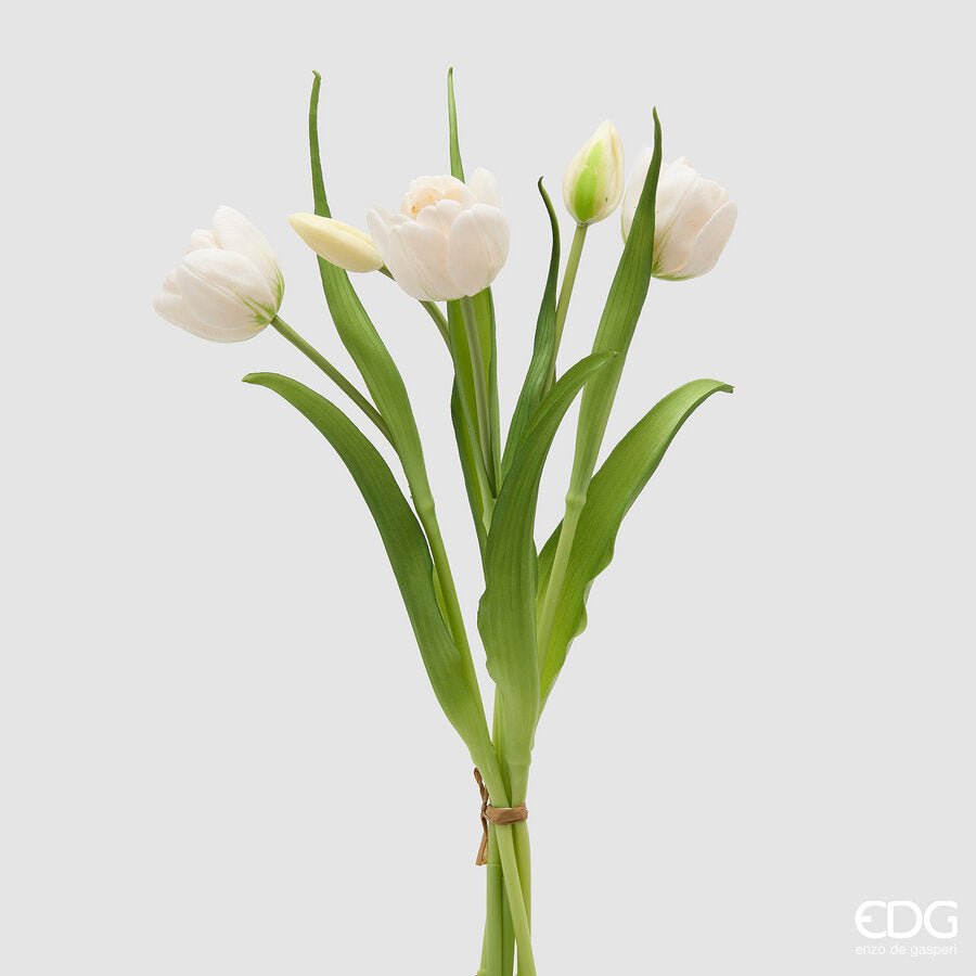 Mazzo di tulipani artificiali H40cm | EDG - Perrone Shop