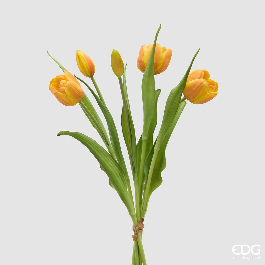 Mazzo di tulipani artificiali H40cm | EDG - Perrone Shop