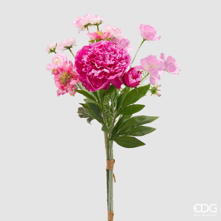 Peonia Cespuglio artificiale H.60 cm | EDG - Perrone Shop