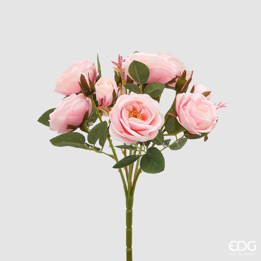 Mazzo di Rose Artificiali H35cm | EDG - Perrone Shop