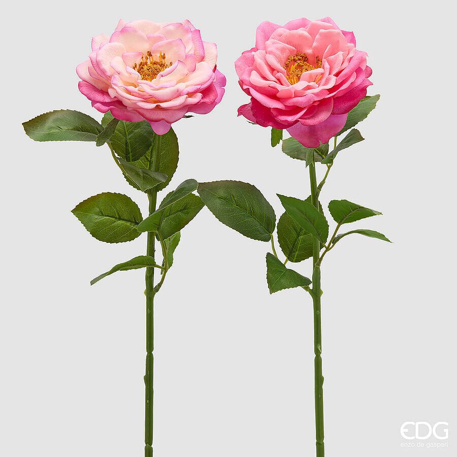 Rosa Artificiale h58cm colori assortiti | EDG - Perrone Shop