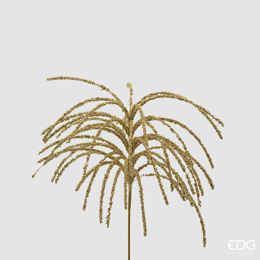 Ramo spiga glitter oro H60cm | EDG