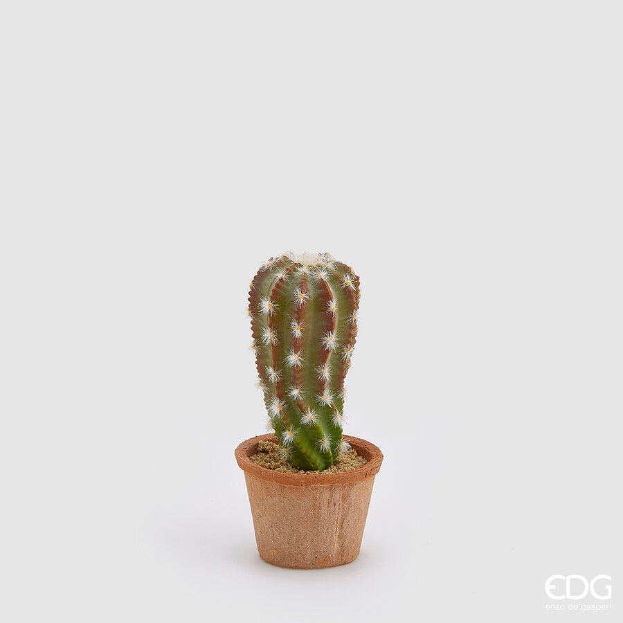 Cactus artificiale peruviano con vaso h 18cm | EDG