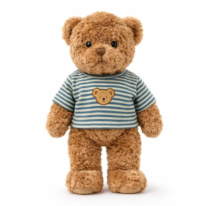 Orsetto Mr. Joly marrone con maglia a righe 35CM | Bukowski - Perrone Shop