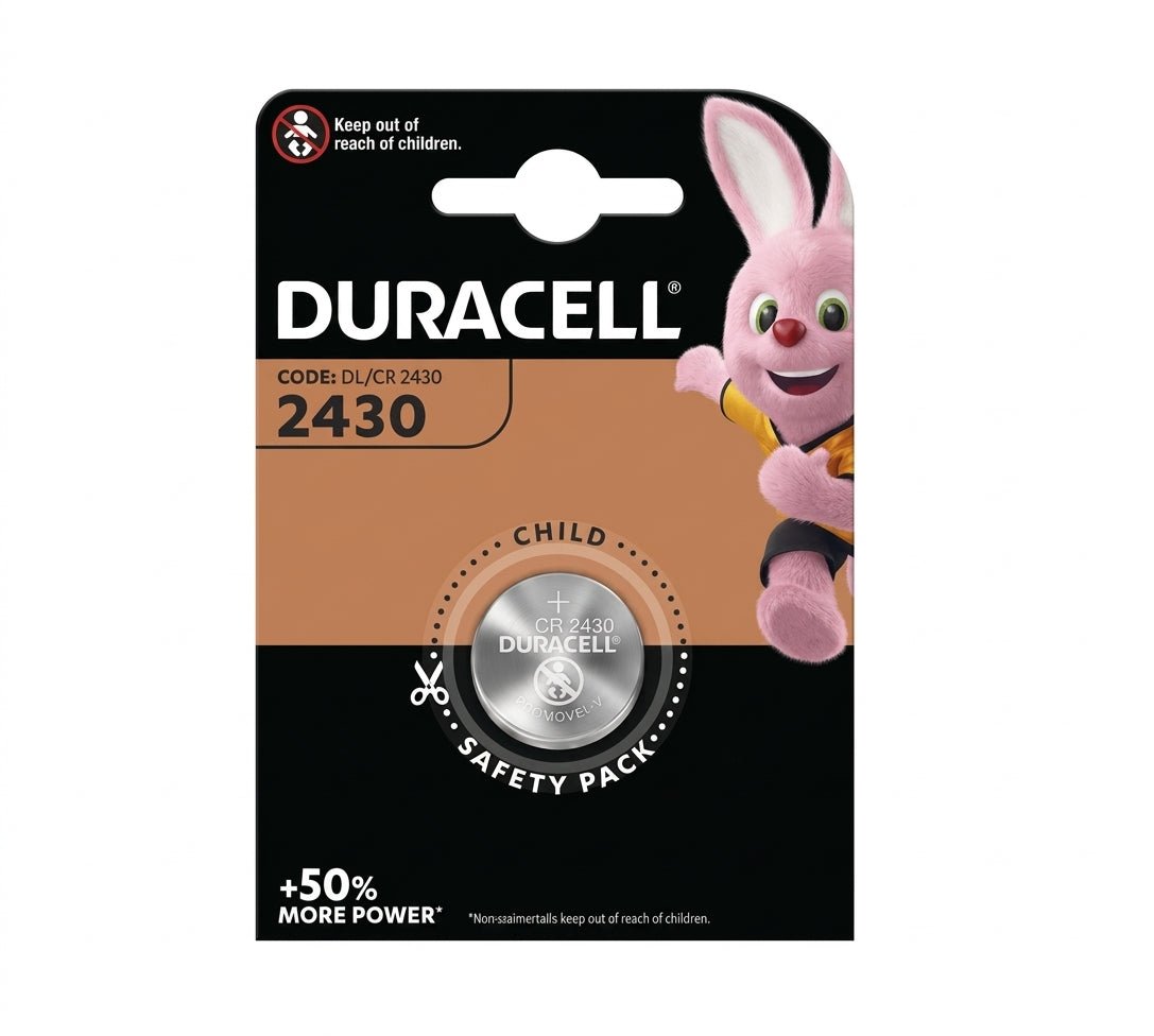 Pila Duracell CR2430 al Litio da 3 V - Perrone Shop