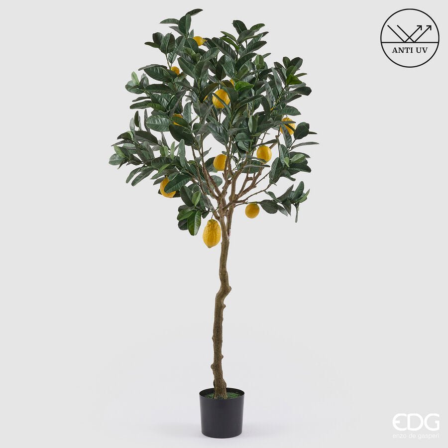 Albero di limone artificiale con vaso | EDG - Perrone Shop