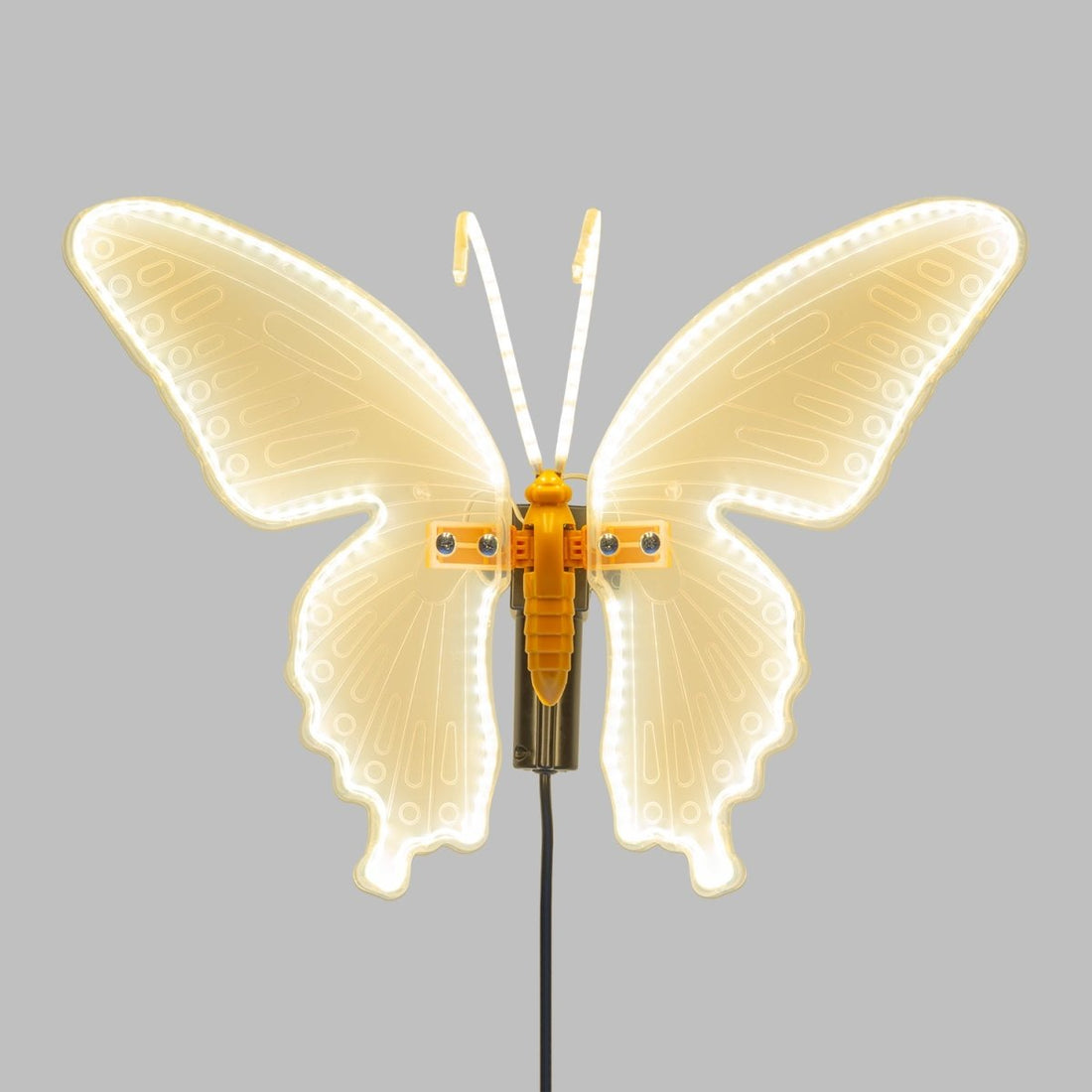 Farfalla luminosa LED con ali in movimento - Perrone Shop