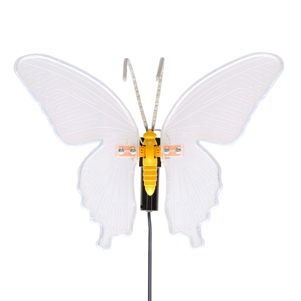 Farfalla luminosa LED con ali in movimento - Perrone Shop