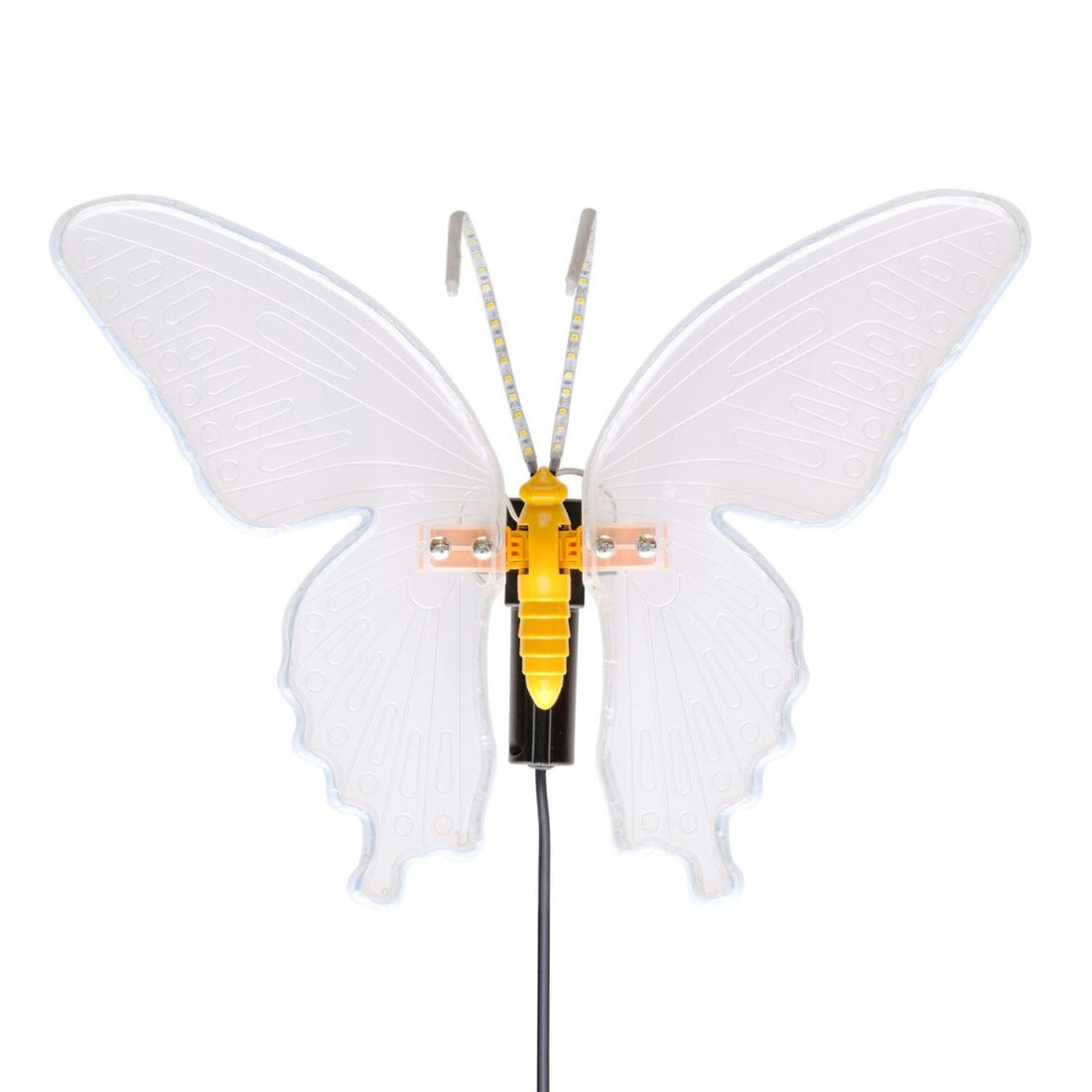 Farfalla luminosa LED con ali in movimento - Perrone Shop