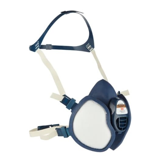 Semimaschera 3M 4255+ FFA2P3 R D | Respiratore Senza Manutenzione con Filtri Integrati - Perrone Shop