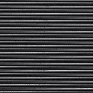 Copripavimento in gomma Millerighe nero 1,25Hx15m - Perrone Shop
