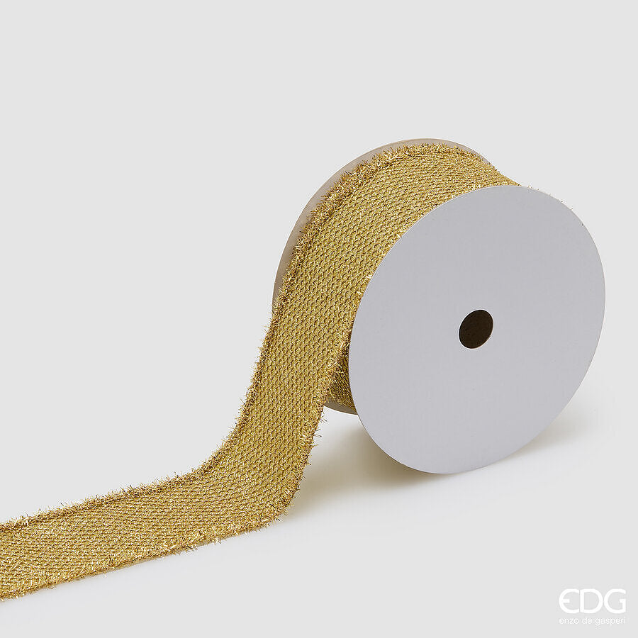 Nastro Glitter H 6,5cm x 10m per confezioni regalo e decorazioni
