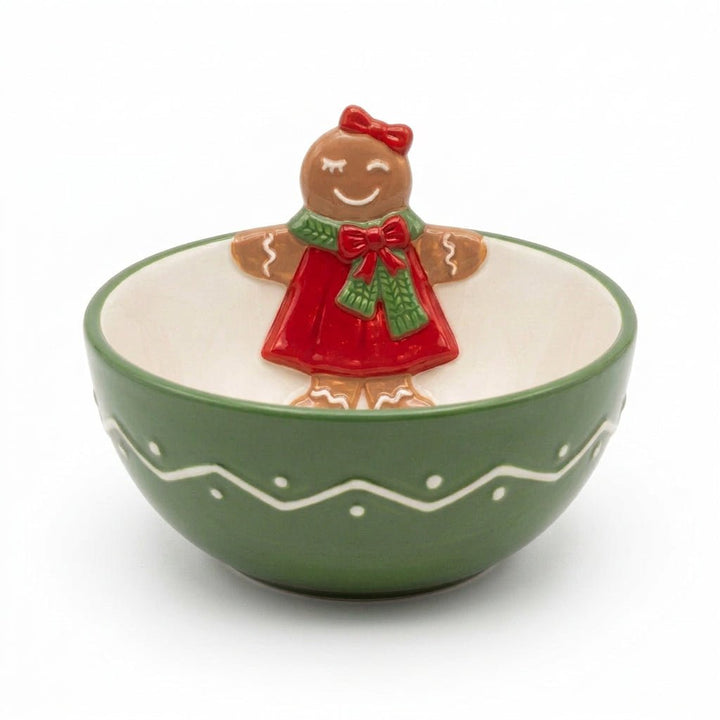 Svuotatasche Omino di Zenzero in Ceramica 14 x 13 x 8 cm | Le Stelle - Perrone Shop