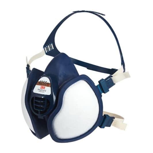 Semimaschera 3M 4255+ FFA2P3 R D | Respiratore Senza Manutenzione con Filtri Integrati - Perrone Shop