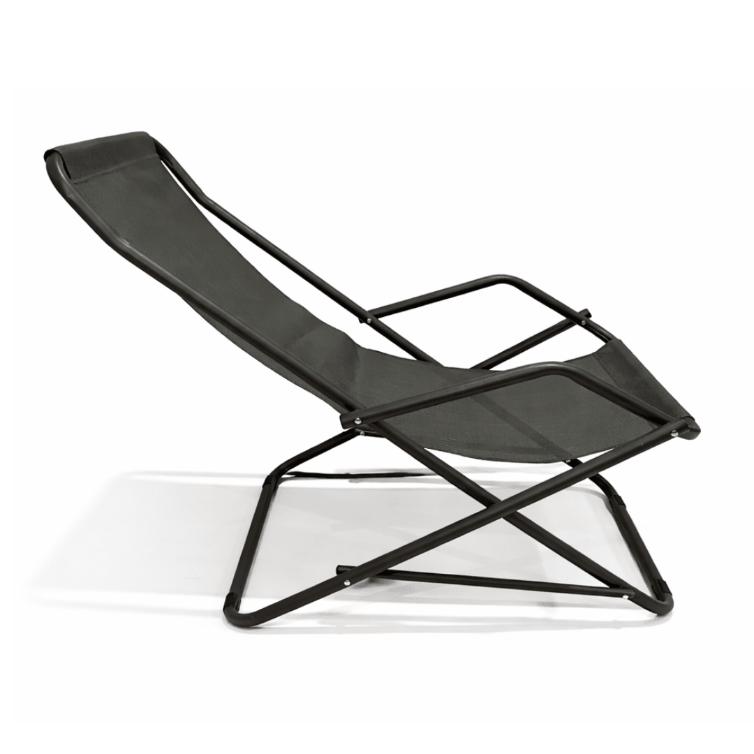 Sdraio Pieghevole Gladys in acciaio e textilene Xone - Perrone Shop