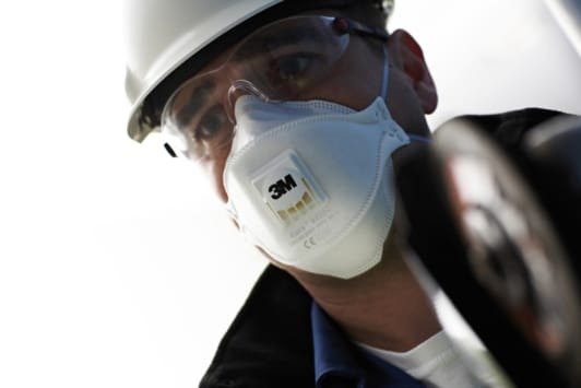 Respiratore 3M Aura 9332+ FFP3 con Valvola | Mascherina Antipolvere Professionale - Perrone Shop