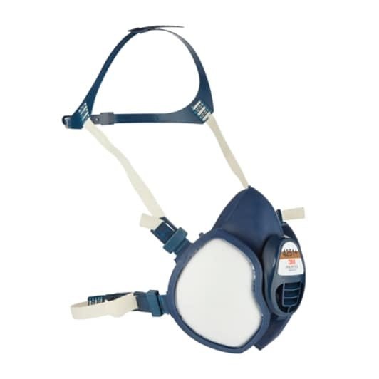Semimaschera 3M 4251+ FFA1P2 R D | Respiratore Senza Manutenzione con Filtri Integrati - Perrone Shop
