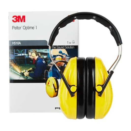 Cuffie Antirumore 3M PELTOR Optime I H510A - 401 - GU | Protezione Udito SNR 27 dB - Perrone Shop
