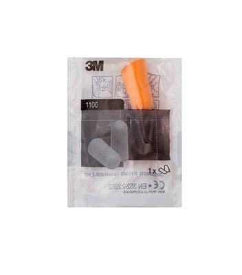 Inserti Auricolari Monouso 3M 1100 Tappi Antirumore in Schiuma| confezione 200 coppie - Perrone Shop