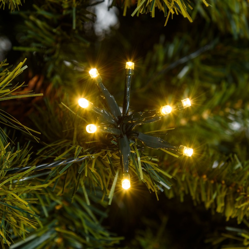 40 ciuffi LED luce calda 16 m Lotti