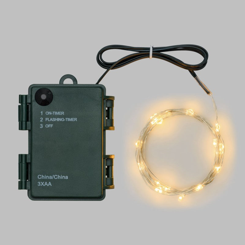 Catena 40 LED Bianco Caldo Uso Esterno/Interno Lotti