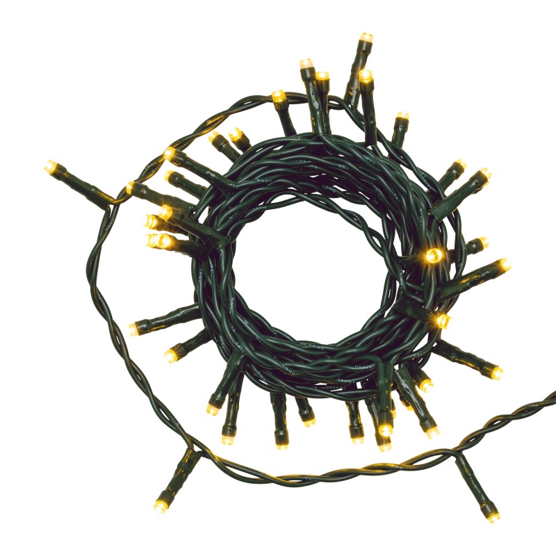 40 LED luce calda fissa Lotti