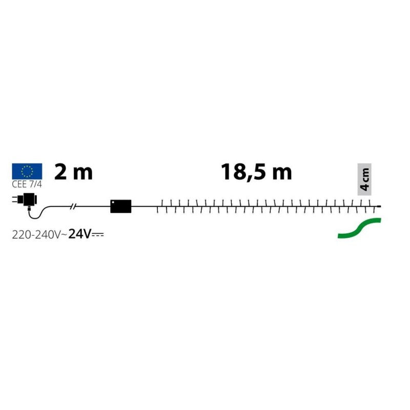 450 LED con controller 20,5 m Lotti