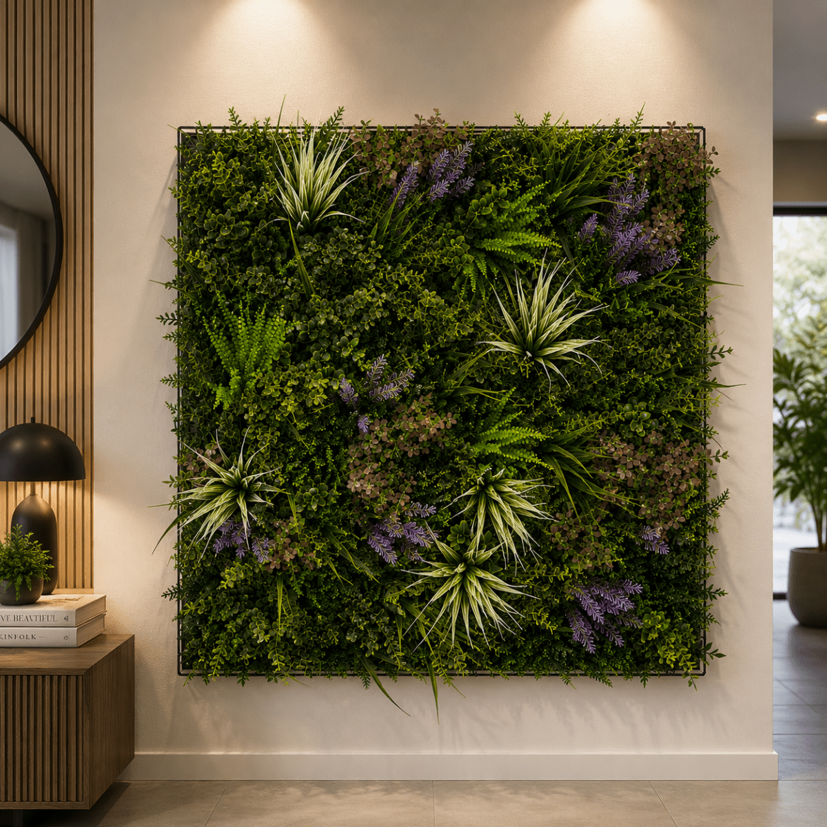 Siepe Artificiale 3D Lavanda 100x100 cm | Xone - Perrone Shop