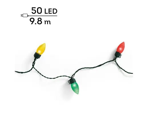 Luci LED Vintage Multicolore 980 cm | Kaemingk - Perrone Shop