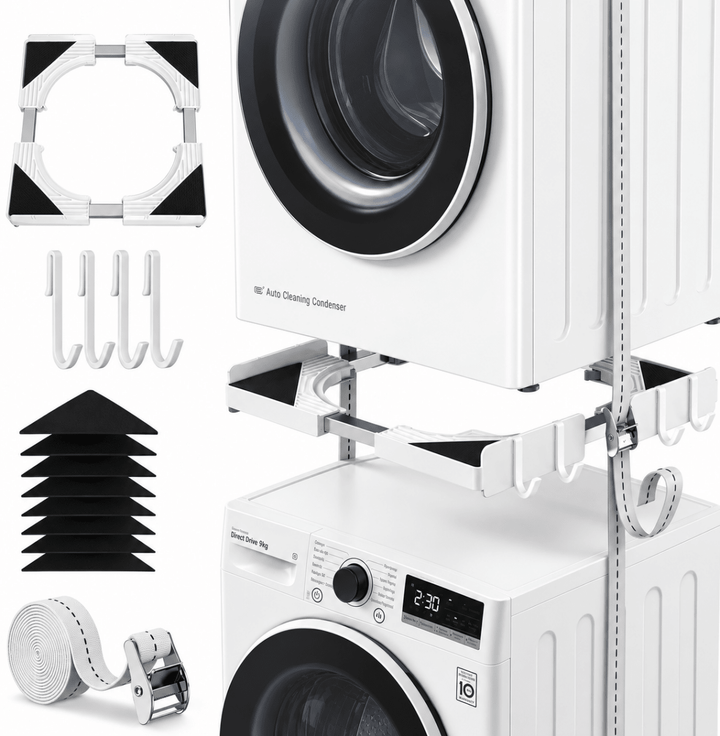 Kit Sovrapposizione Lavatrice e Asciugatrice 46–66 cm - Perrone Shop