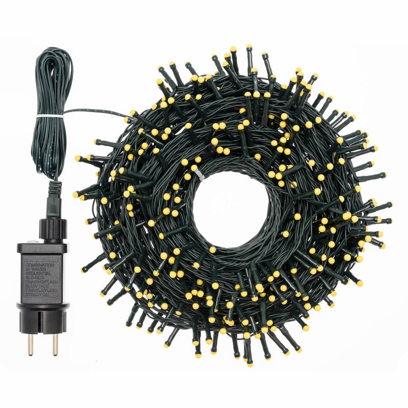 500 Minipearl Led 25m Con Pannello Solare Bianco Caldo | Lotti