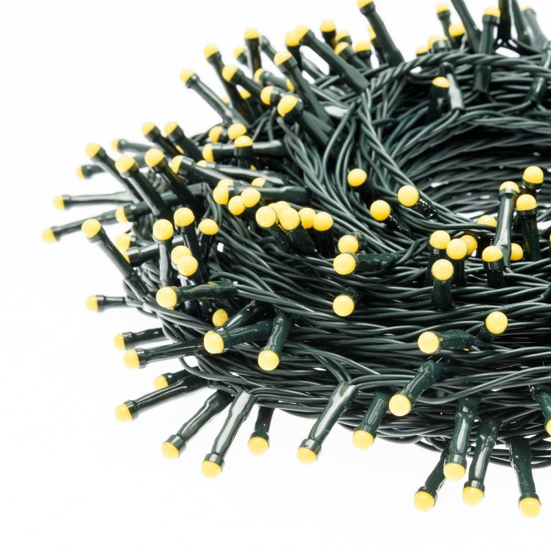 500 Minipearl Led 25m Con Pannello Solare Bianco Caldo | Lotti