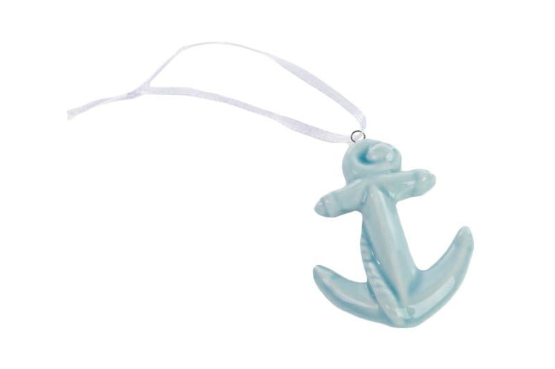 Ancora in porcellana Blu 5X6CM - Perrone Shop