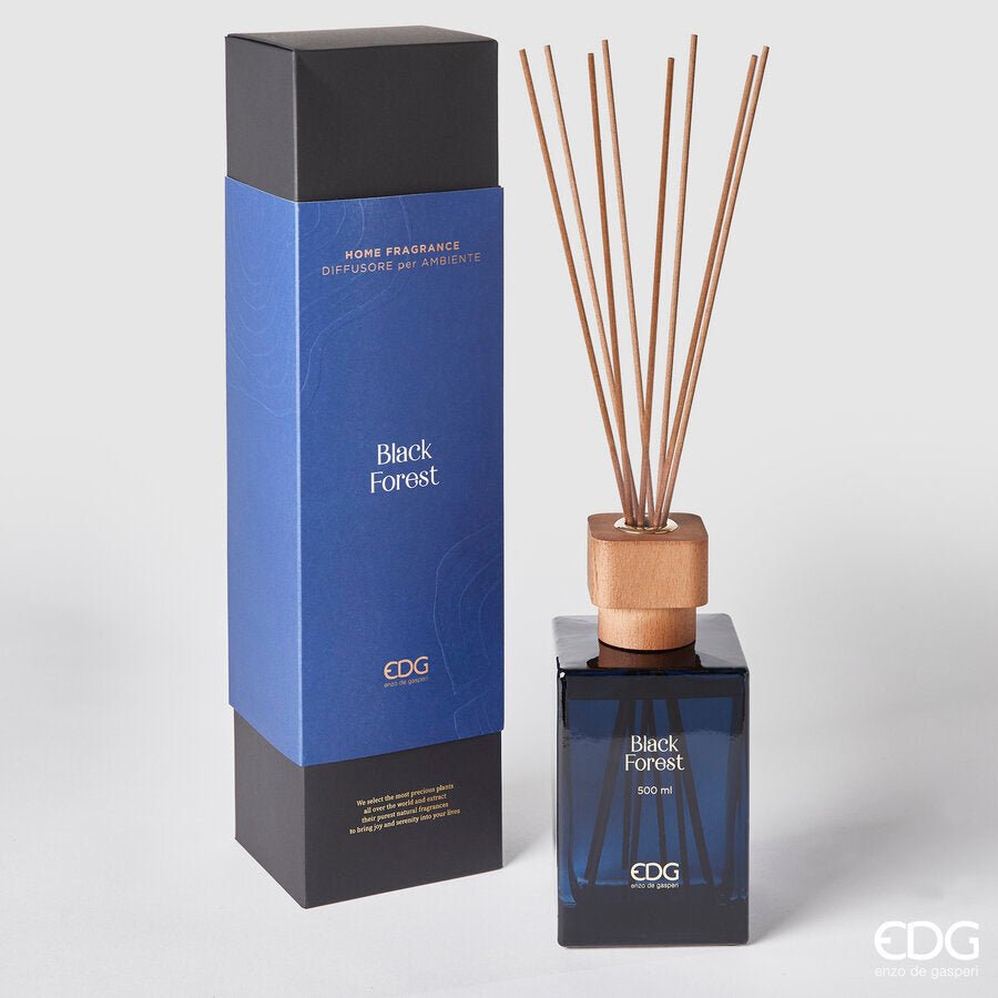 Diffusore di essenza con tappo in legno e bacchette | EDG - Perrone Shop