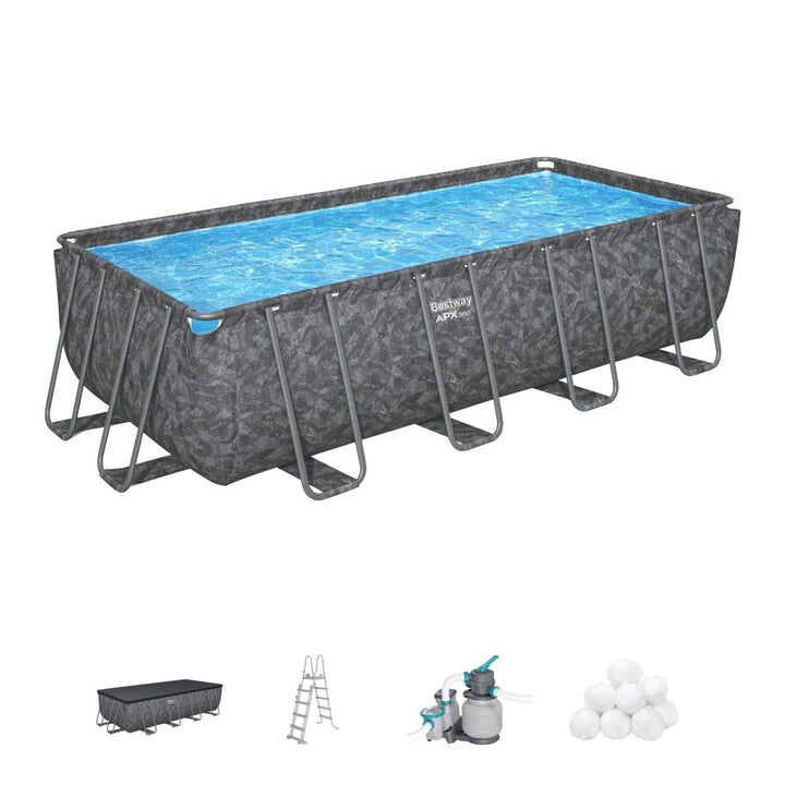 Set piscina fuori terra APX 365 da 549x274x132 cm | Bestway - Perrone Shop