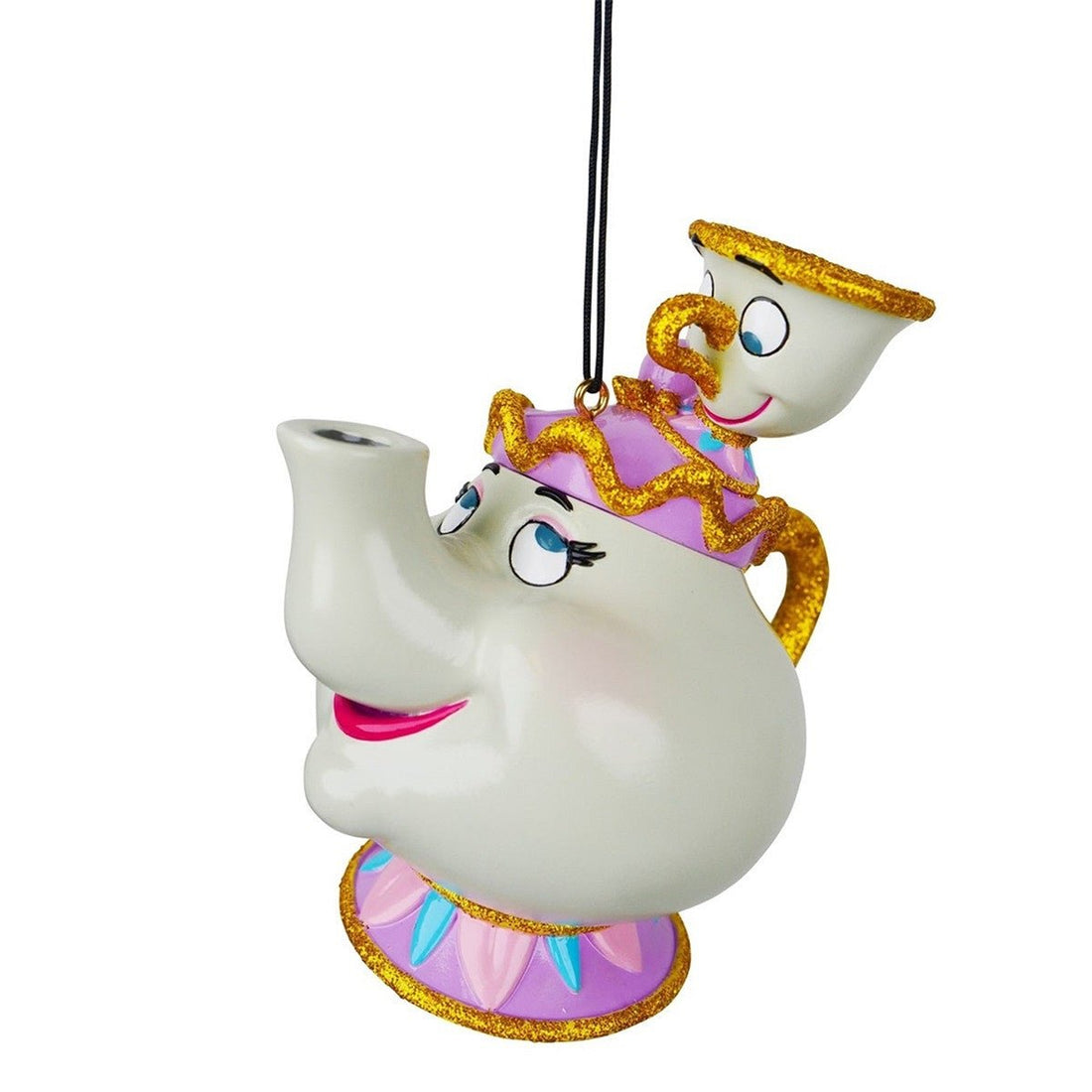 Teiera Mrs Bric e Chicco Disney – Decorazione Natalizia in Resina da 10 cm - Perrone Shop
