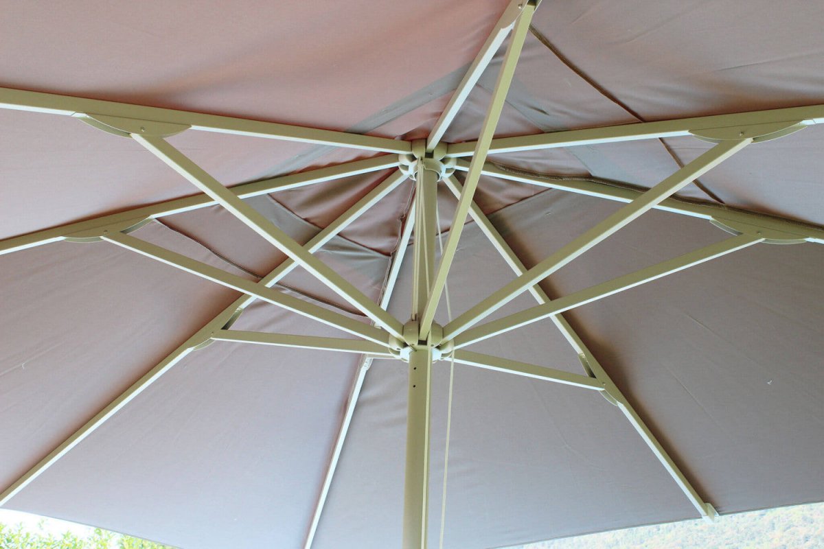Ombrellone Brian 3x4 m Palo Centrale Alluminio - Perrone Shop