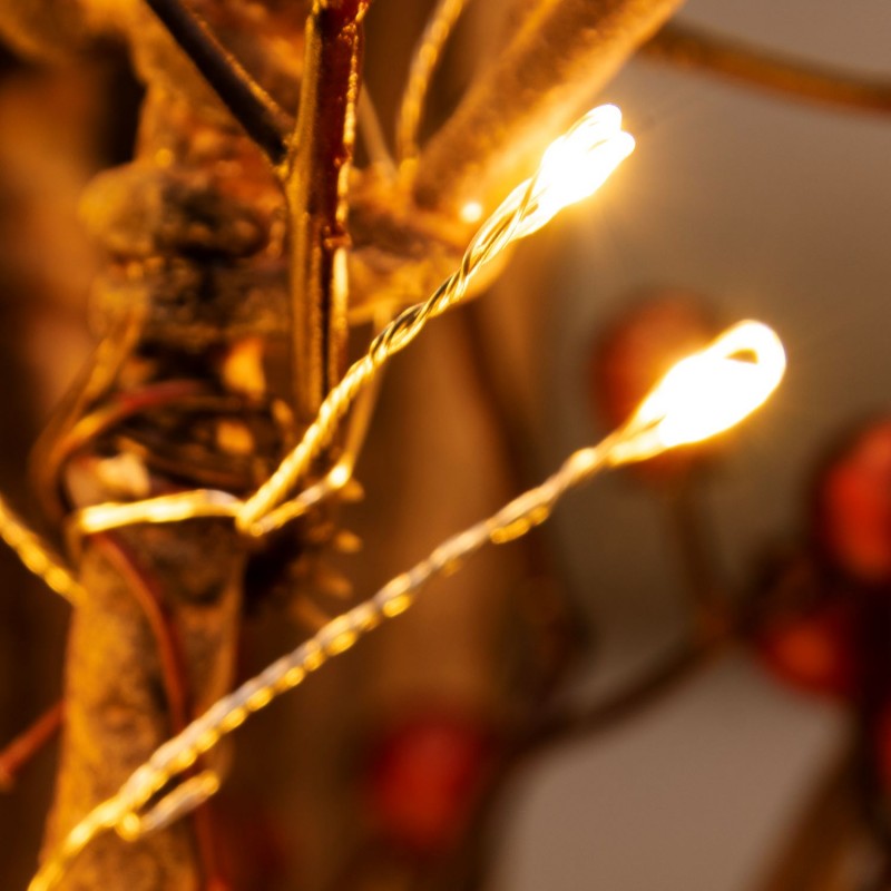 Luci di Natale con 60 minicluster da 1,2 mt | Lotti