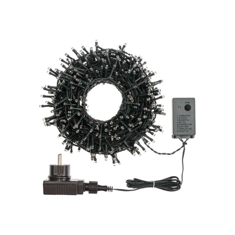 600 LED bianco caldo e freddo con controller 26,5 m Lotti