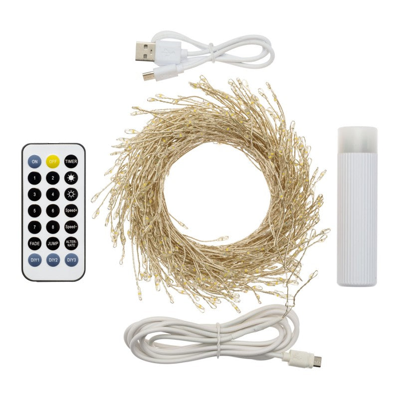 Luci di Natale 600 LED 6 m Lotti