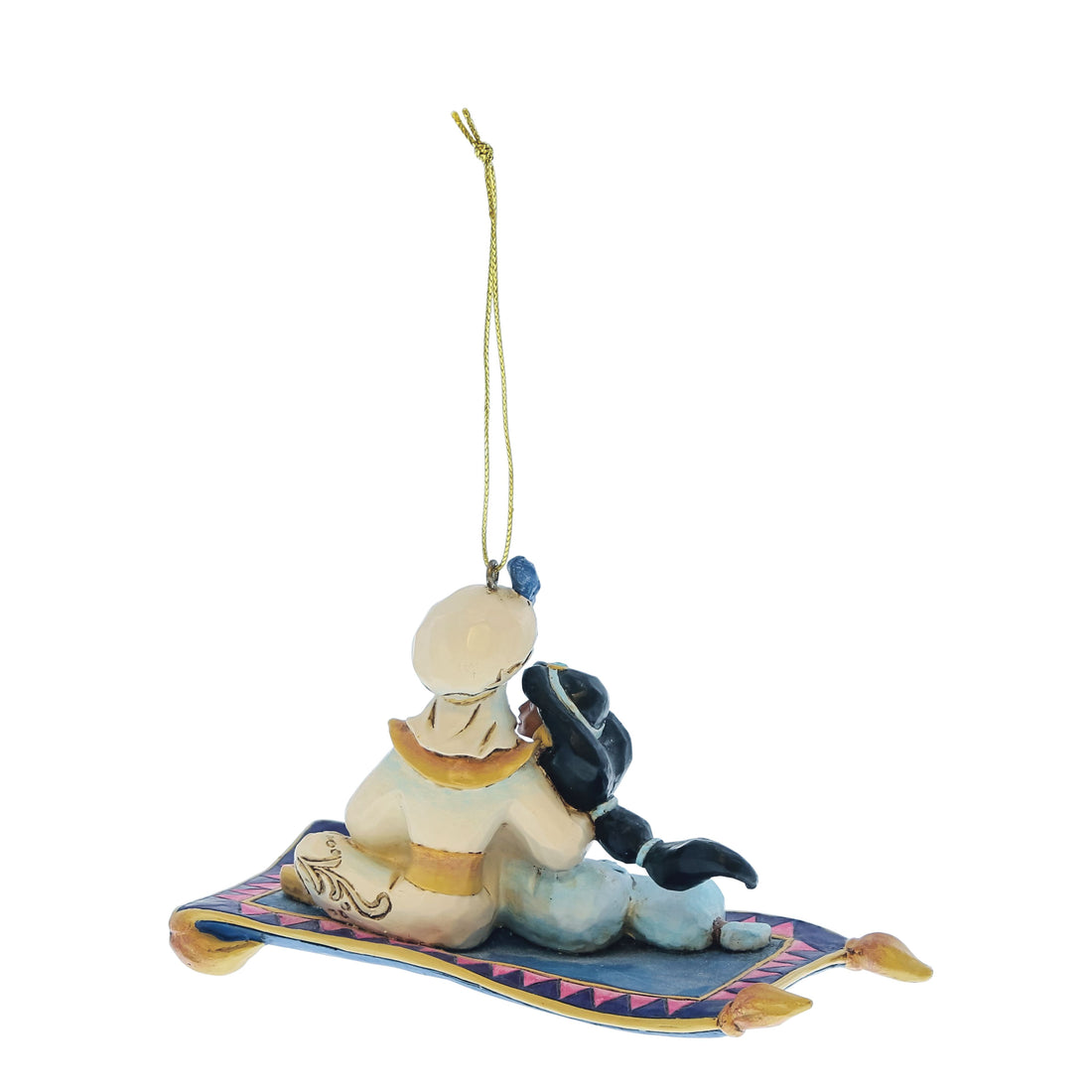 Aladdin e Jasmine sul Tappeto Magico da Appendere H 7,5 cm | Enesco