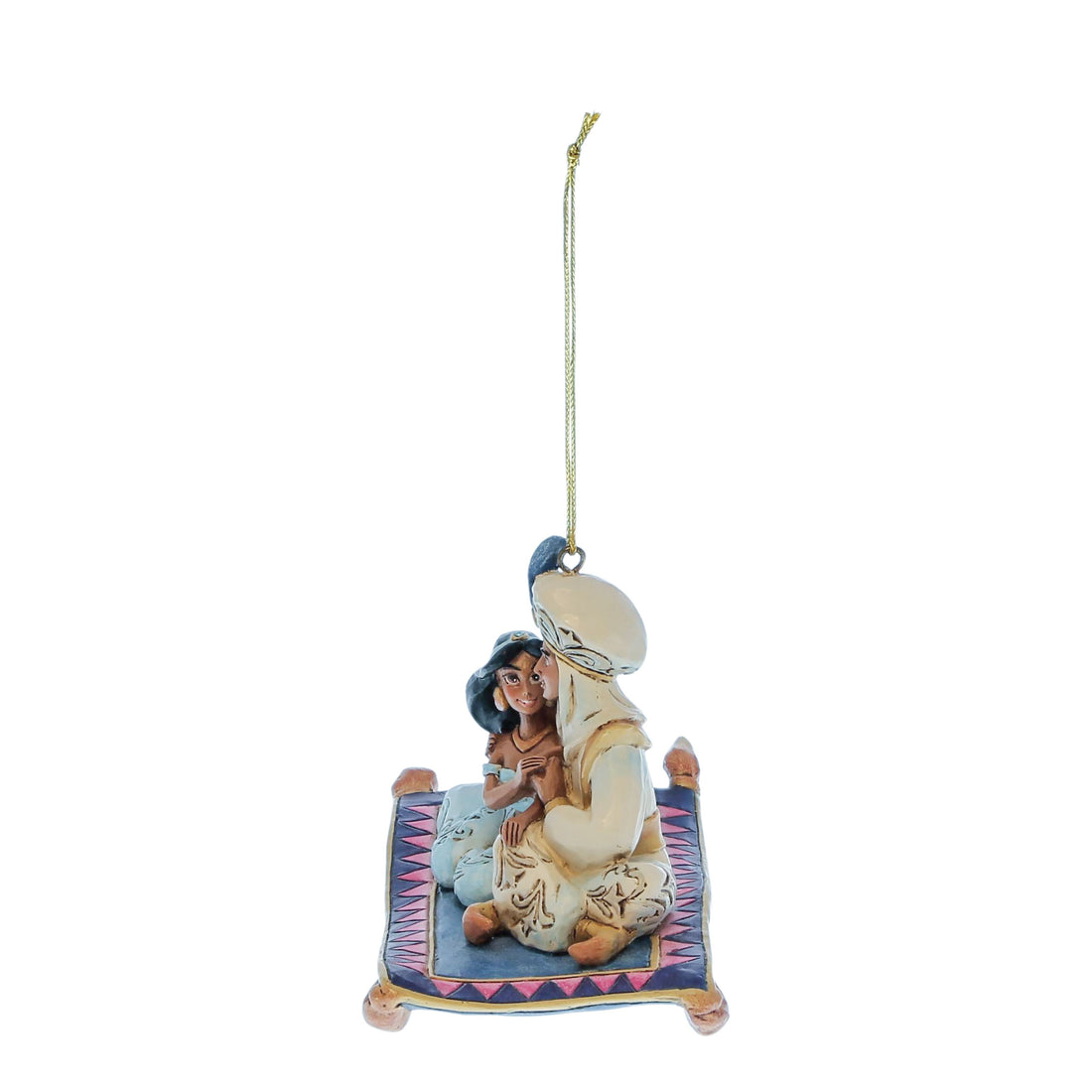 Aladdin e Jasmine sul Tappeto Magico da Appendere H 7,5 cm | Enesco