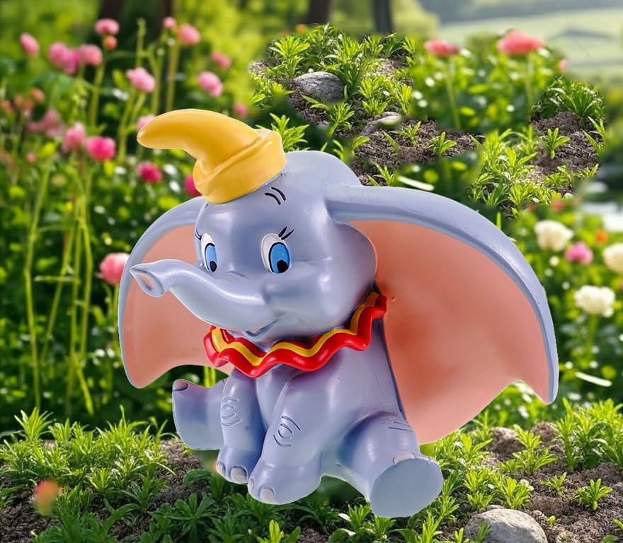 Statuina Dumbo Disney da Giardino Small – 20 cm - Perrone Shop