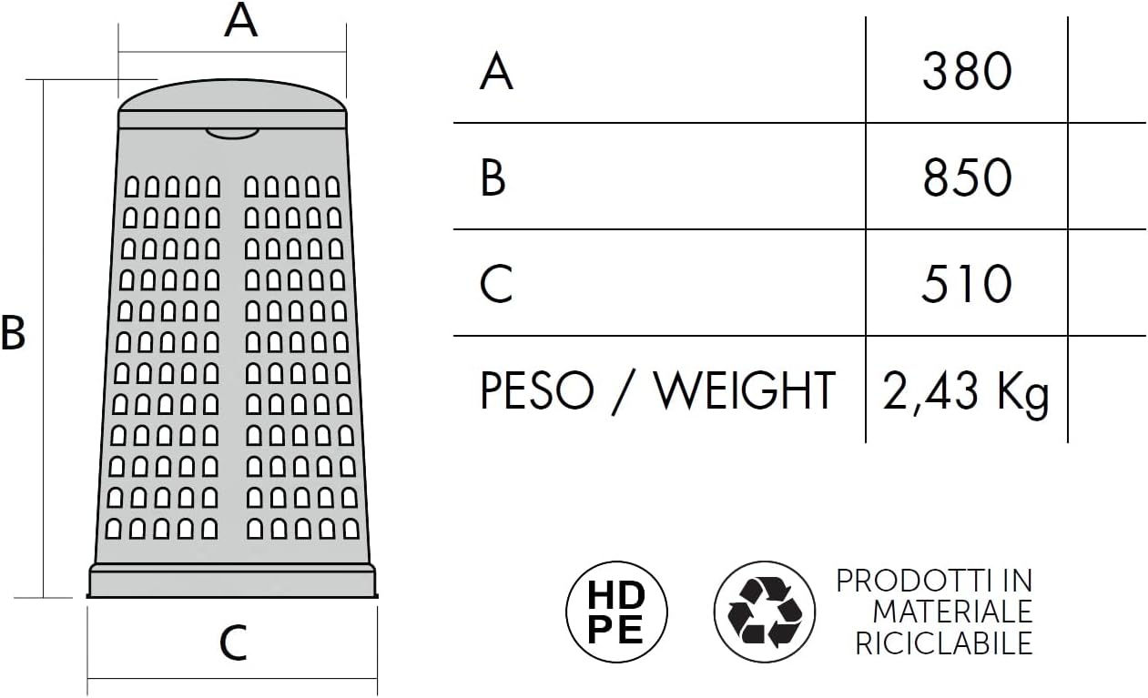 Trespolo portasacco per rifiuti - Perrone Shop