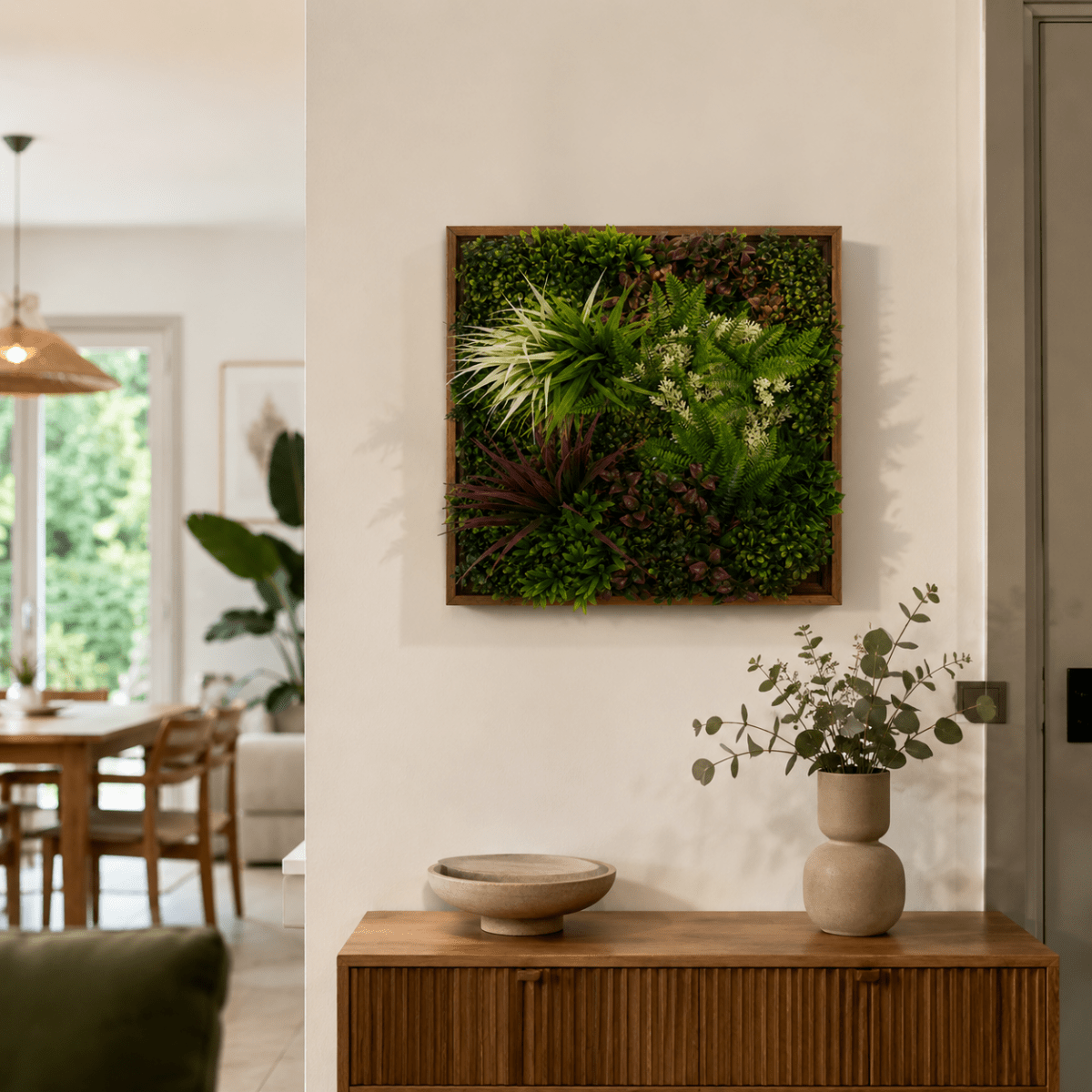Siepe Quadro Verde Artificiale Decorativo Summer Frame 50x50cm | Xone - Perrone Shop