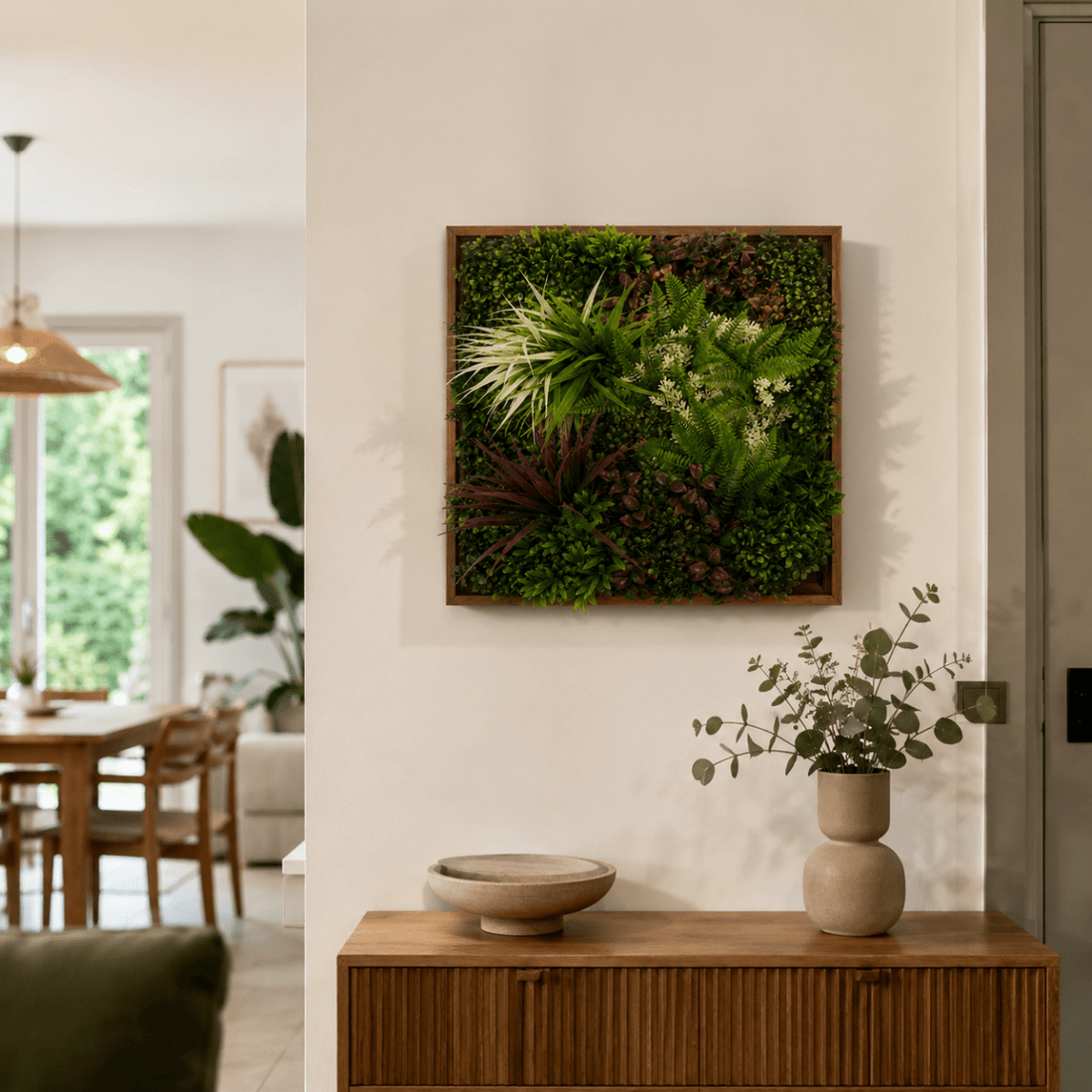 Siepe Quadro Verde Artificiale Decorativo Summer Frame 50x50cm | Xone - Perrone Shop