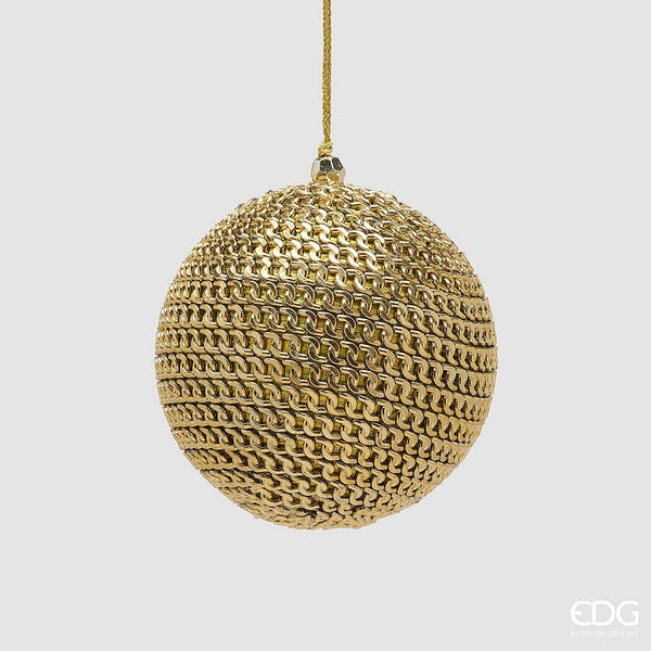 Palla di Natale Chain Oro D10 | EDG - Perrone Shop