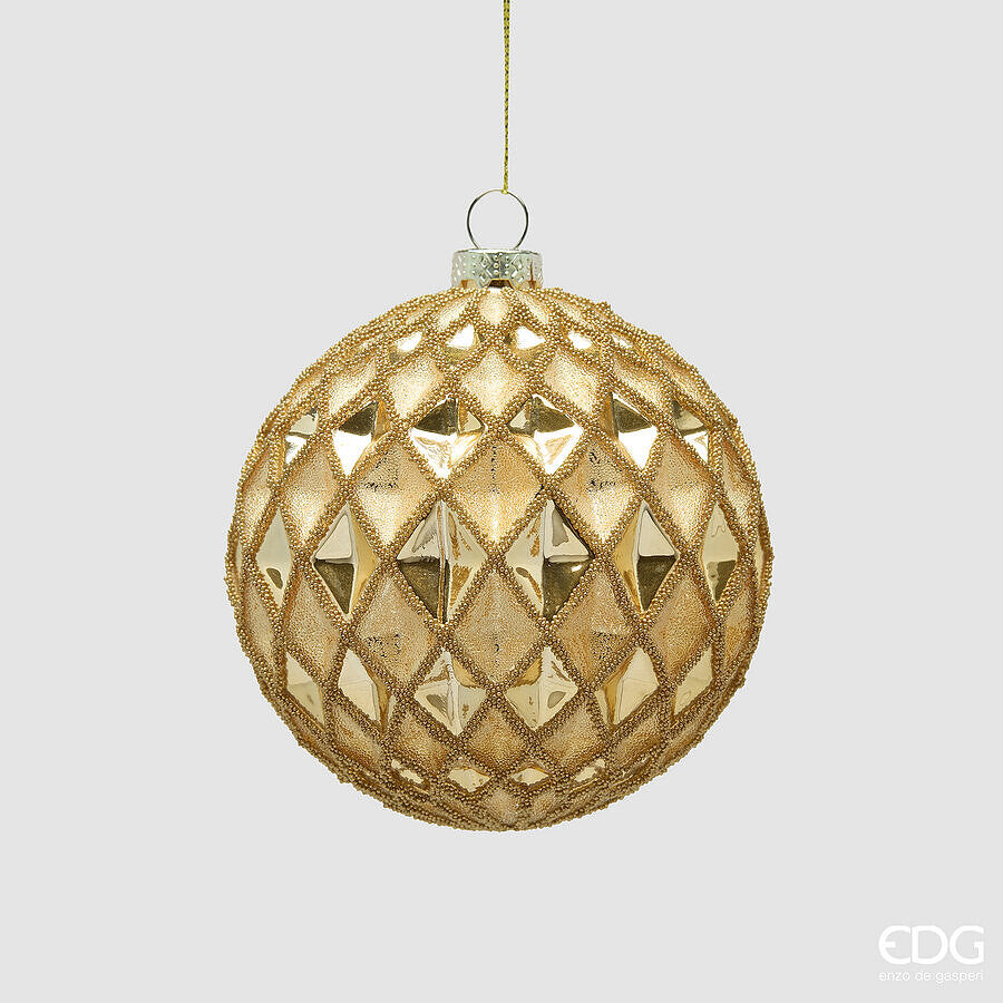 Palla con rombi  glitter D.10 | EDG