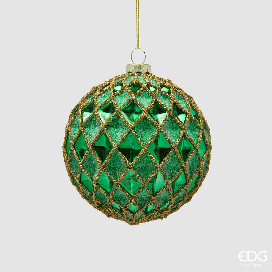 Palla con rombi  glitter D.10 | EDG